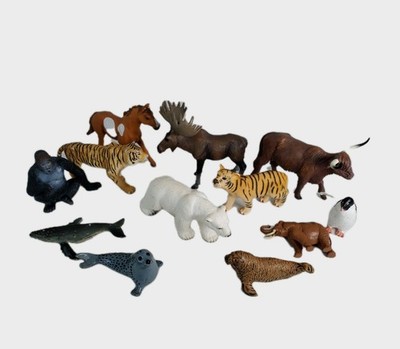 Safari Ltd Animals Lot Papo Schleich Battat Mojo And Some 80s W.A.T.