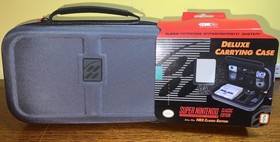 Super Nintendo Deluxe Carrying Case Official for SNES or NES Classic Edition NEW