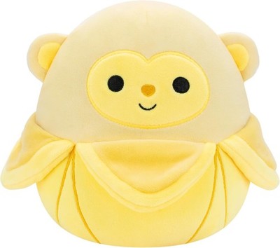 Squishmallows Original Pierogi Banana Monkey - Offizieller Jazwares Plüsch, 20,3