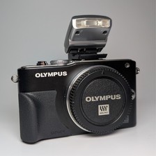 Olympus PEN PEN E-PL3 12.3MP Digital Camera with grip, charger and flash!!