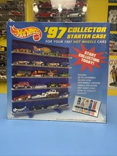 1997 HOT WHEELS COLLECTORS STARTER CASE FOR 1:64 CARS
