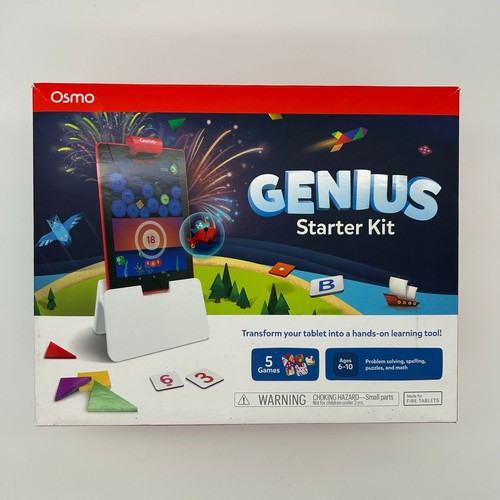 Osmo Genius Starter Kit For Fire Tablets and Extra Bonus Items Included