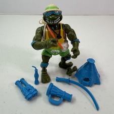 Teenage Mutant Ninja Turtles Sewer Spitting Lifeguard Leo Figure 1992 TMNT