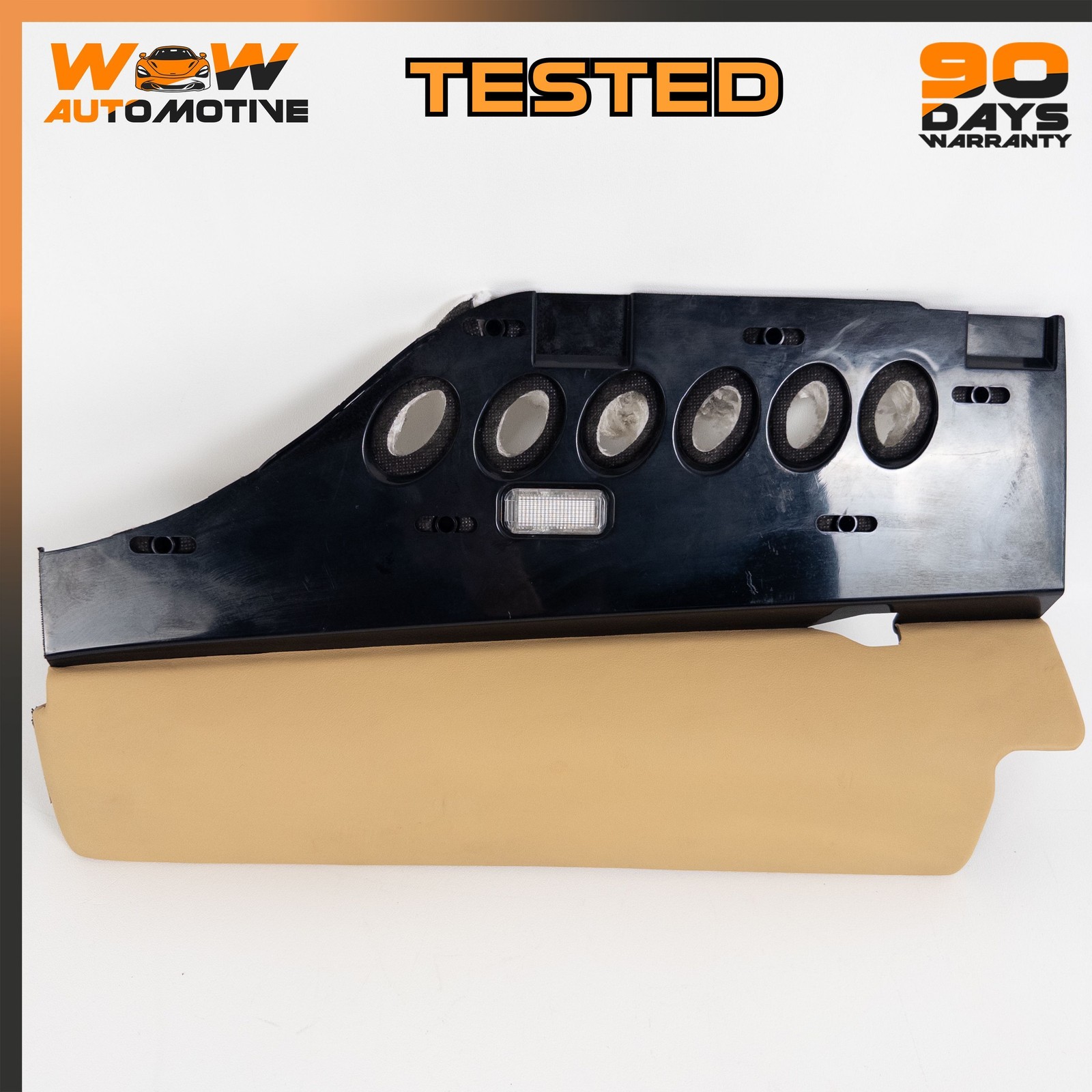 04-17 BENTLEY CONTINENTAL GTC RIGHT DASHBOARD KNEE PANEL UNDER FILLER PIECE OEM