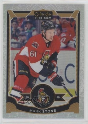 2015-16 O-Pee-Chee Platinum White Ice 75/199 Mark Stone #36 1o3