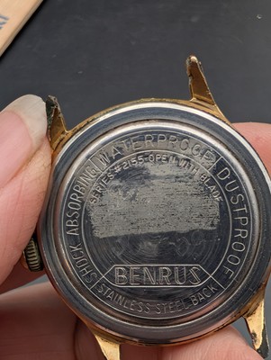 Vintage Benrus Series 2155 Men\'s Watch 17 Jewel Wind Up Working Vintage Benrus Series 2155 Men main image 3