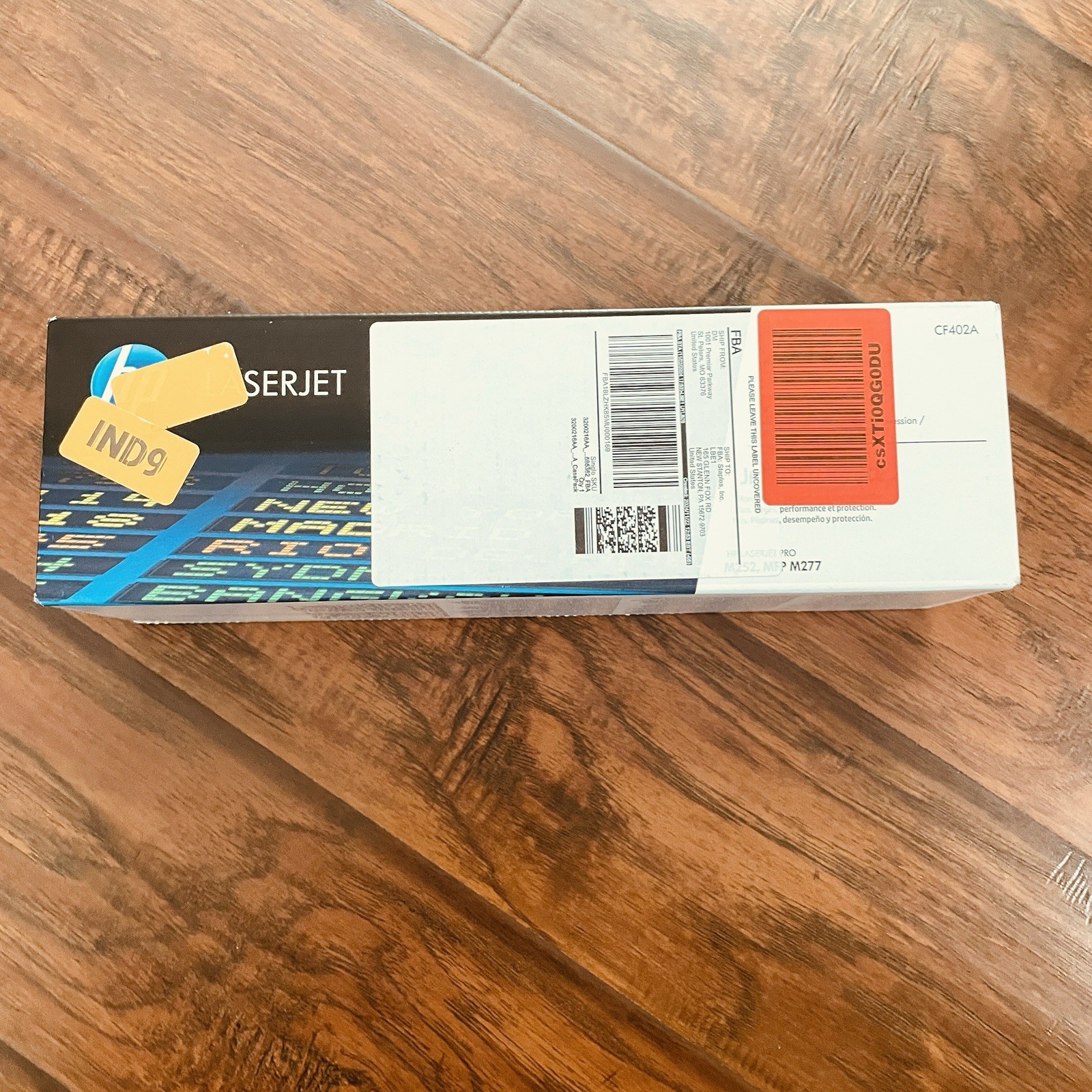 HP 201A CF402A Original Yellow LaserJet Toner Cartridge-image