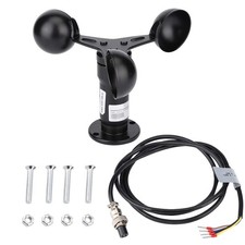 MAGT Windgeschwindigkeitssensor Anemometer 3 Tassen 0 bis 30 m/s
