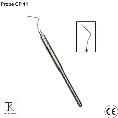 Diagnostik Instrumente Zahnheilkunde Ball End SondeCP.11 Hollow Color Marking CE