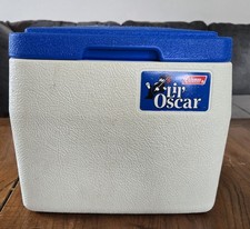 Coleman Lil' Oscar #5272 Personal Mini Ice Chest Cooler Blue & White