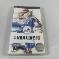 NBA Live 10 PSP Basketball With Case and Manual CIB UMD Complete & Tested