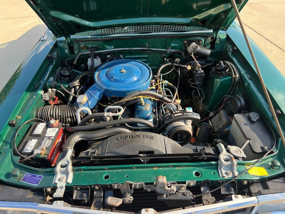 1978 Ford Fairmont Futura six-cylinder engine