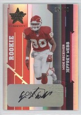 2006 Leaf Rookies & Stars Longevity Rookie Signatures 25/40 Jeff Webb Auto 0v0