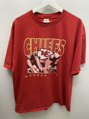Vintage Kansas City Chiefs T Shirt XL Y2K Late 90s Delta Tag NFL Football