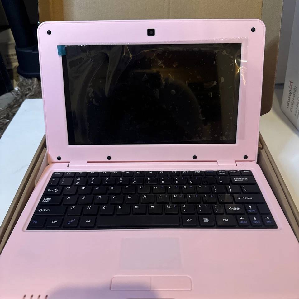 HBESTORE 10.1 Inch Android OS Netbook/Laptop With Mouse (2GB+64GB) - Pink - Image 3 of 4