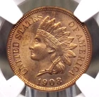 1908 Indian Head Cent 1c NGC Unc Details #022 Unc Uncirculated ECC&C, Inc.
