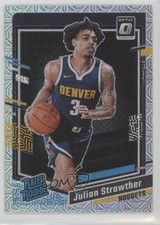 2023 Panini Donruss Optic Rated Rookie Choice Prizm Julian Strawther #247 10yl