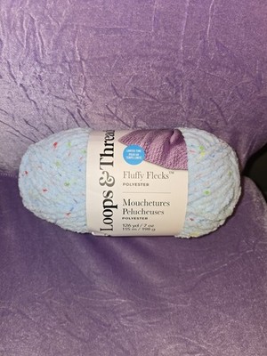Loops & Threads Fluffy Flecks Blue