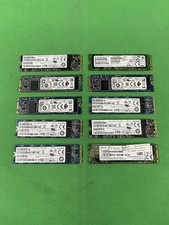 LOT of 10 SATA M.2 256GB SSD Various Brands SAMSUNG TOSHIBA SANDISK MICRON