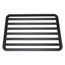 63"x43" Platform Flat Roof Rack Aluminum Alloy for SUVs 330lbs Capacity