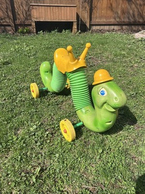 Vintage 1970s Hasbro  Inchworm Ride On Toy Classic