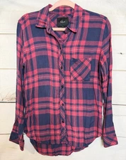Rails S Flannel Top Plaid Everyday Wear Winter Ready Soft Cozy