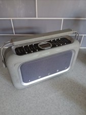 Bush TR2003DAB Portable Digital Radio FM DAB Silver Grey Mains Battery