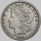 (1) 1921-D Morgan Dollar 90% Silver With Extra Fine Circulated Features 1$