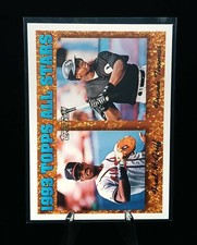 1994 Topps Gold #384 Frank Thomas/Fred McGriff All Stars (1 Gold 1 Base)