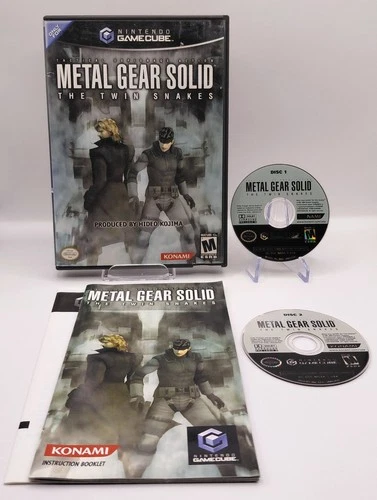 Metal Gear Solid - Twin Snakes - Nintendo GameCube - CIB