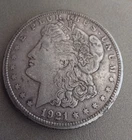 1921 Morgan Silver Dollar $1 Circulated US Coin 0.9 Fineness (lot#5)