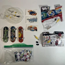 Tech Deck Finger Skateboard Lot 3 Boards Misc Parts And Other Boards