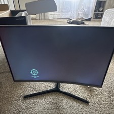 Samsung 27" Curved Monitor Black 16:9 Samsung C27JG56Q Model HDMI