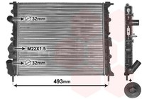 MotorküHler WasserküHler *** IR Plus *** VAN Wezel 43002197 FüR Sandero Renault