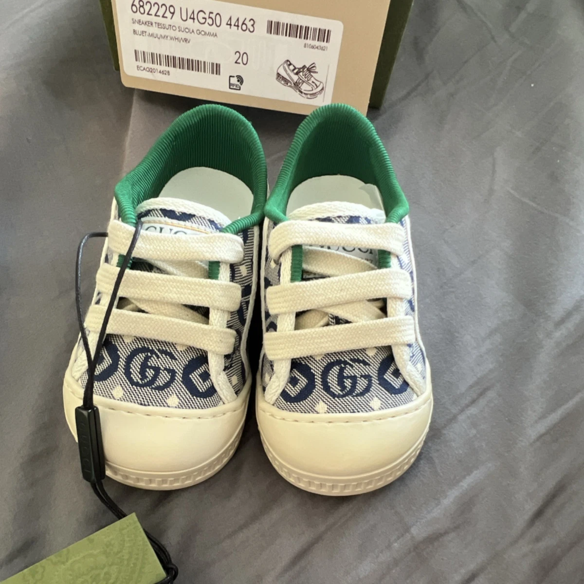 Gucci Blue Baby Shoes for sale | eBay
