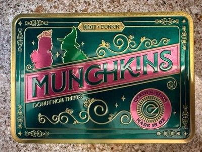 Dunkin Wicked Muchkin Tin Limited Edition Collectible New Rare