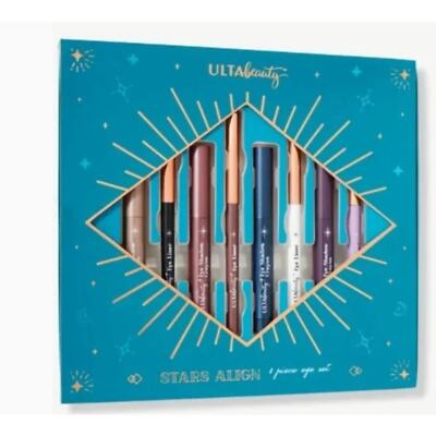 EYE SHADOWS & EYE LINERS 8 PIECE MAKEUP SET ULTA BEAUTY ''STARS ALIGN'' COSMETICS