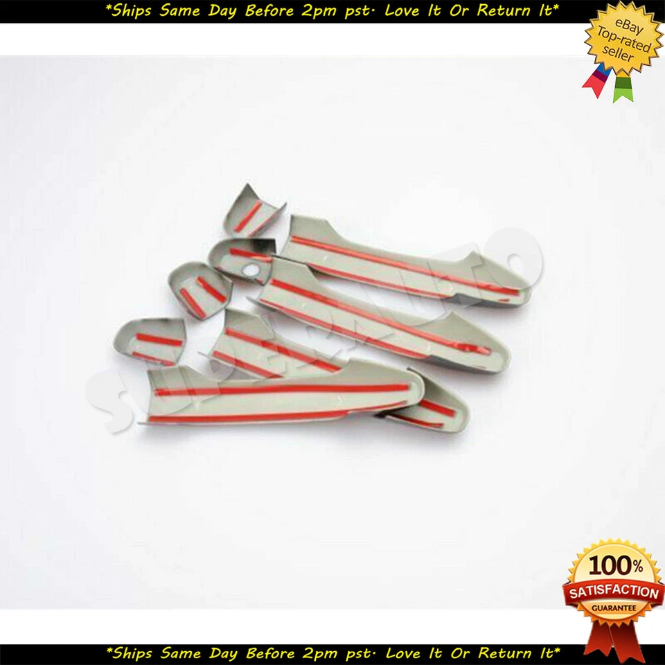 Se adapta a Nissan Altima 2007-2012 impresión de fibra de carbono cubiertas de manija de puerta sin llave inteligente Foto 3 de 3