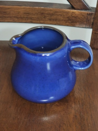 IKEA Fargrik Dark Blue 4” Creamer Pitcher Jug 15199 - Picture 2 of 5