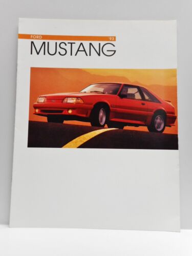 Vintage - FORD MOTOR COMPANY OF CANADA LIMITED - Brochure Ford Mustang - 1993 - Photo 1 sur 8