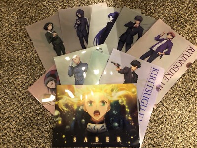 Fate ZERO 10 file folders - anime Japan folio fate stay night Saber master