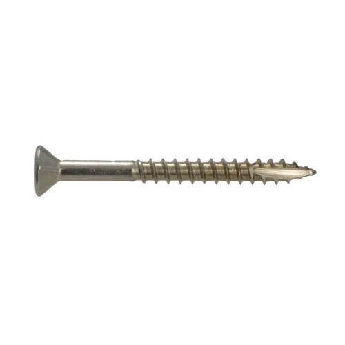 Qty 100 STD Head Decking Screw 10g (4.8mm) x 50mm Square (SQ2) Stainless A2 G304 - Picture 3 of 4