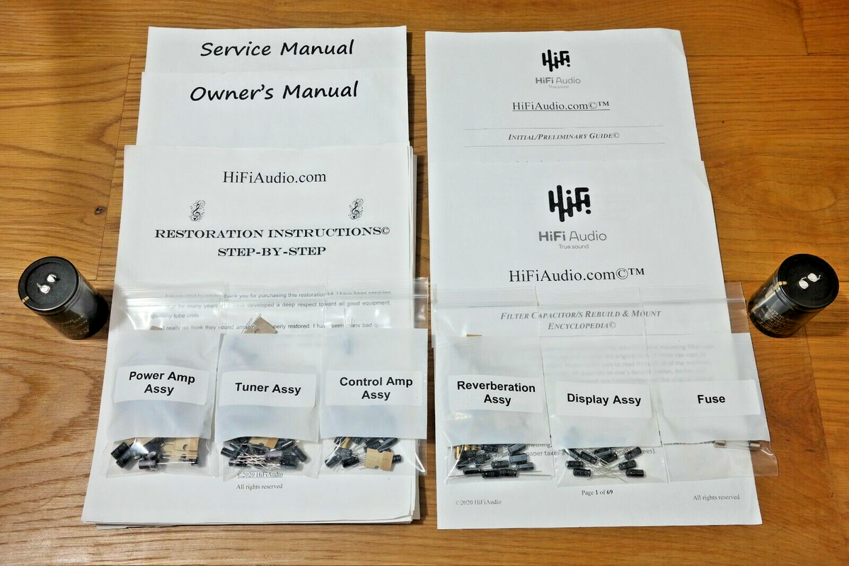 KENWOOD - LAUREL130 Kenwood model Super Eleven rebuild restoration upgrade kit
