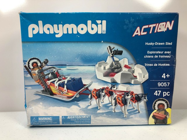playmobil husky sled