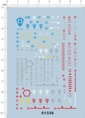 Detail Up 1/100 MG Age-1 Normal red  GDM  Model Kit Water Decal