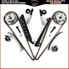 Timing Chain Kit Cam Phaser VCT Selenoid For 05-10 Ford F150 4.6L TRITON 3-Valve