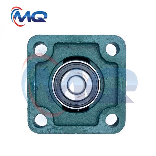 Pair Premium UCF202-10 Pillow Block Flange Bearings 5/8" Bore 4 Bolt Solid Base - Picture 4 of 6