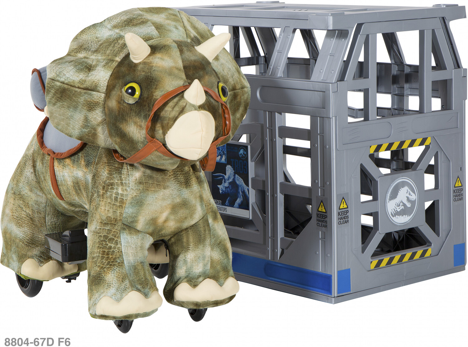 plush dinosaur ride on