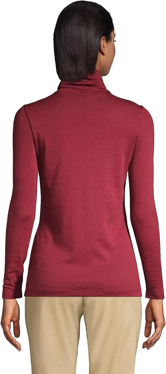 Lands end women's supima turtleneck cheap