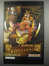 2000 3 Musketeers Candy Bar Ad - Rescue the Chocolate